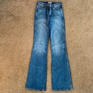 Wrangler westward 626 high rise bootcut jeans 25 x 34
